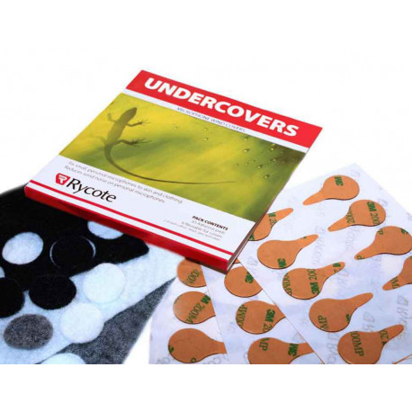 Rycote Undercovers Mix Colours - 30 Uses
