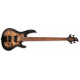 LTD D-4 (BLACK NATURAL BURST SATIN)