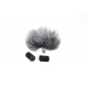 Rycote Lavalier Windjammer (Gray) - Pair