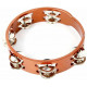 PALM PERCUSSION TAMBOURINE 8"