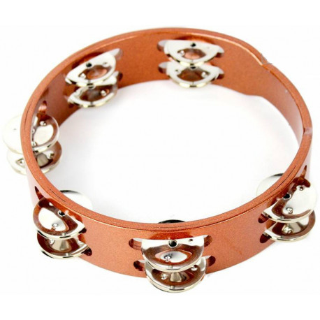 PALM PERCUSSION TAMBOURINE 8"