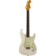FENDER CUSTOM SHOP LIMITED EDITION '62/'63 STRATOCASTER JOURNEYMAN RELIC RW AGED OLYMPIC WHITE