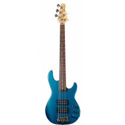 G&L L2500 FIVE STRINGS (Emerald Blue. Rosewood)