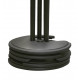 König & Meyer (K&M) 26075 Stackable one-hand microphone stand (26075-300-55)