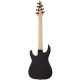 JACKSON JS22Q-7 DKA DINKY ARCH TOP HT TRANSPARENT BLACK BURST